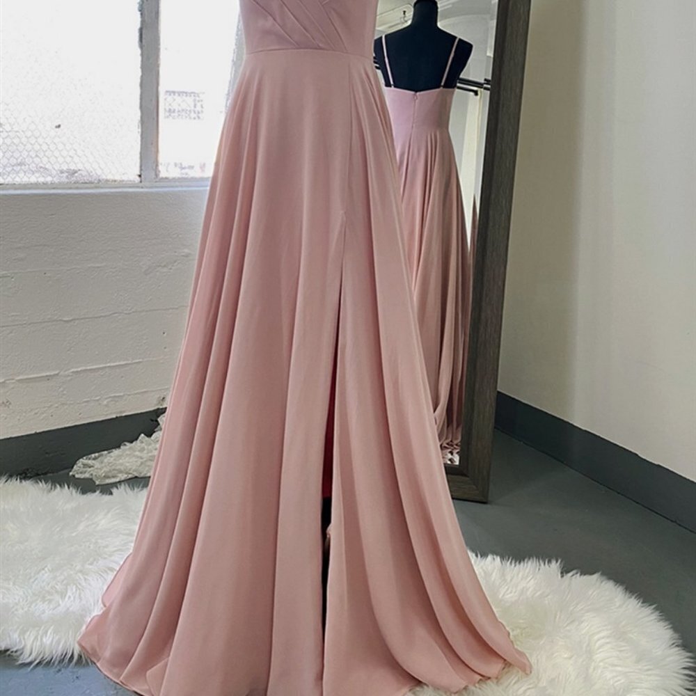 Rose Evening Prom Party A-Line Dress AC 477 A-Line